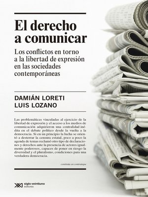 cover image of El derecho a comunicar